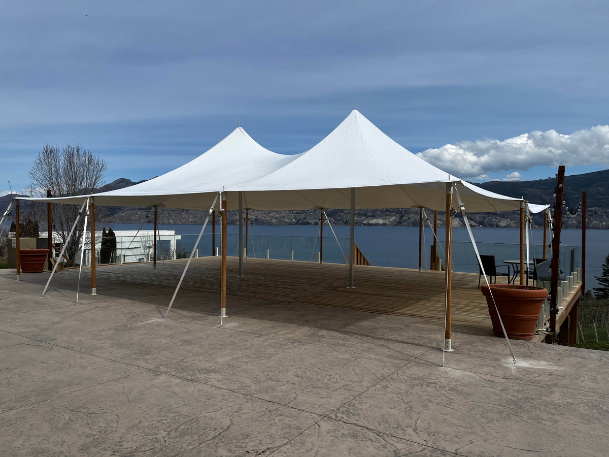 Sailcloth Event Tents // PARTY WEDDING EVENTS RENTALS KAMLOOPS/KELOWNA
