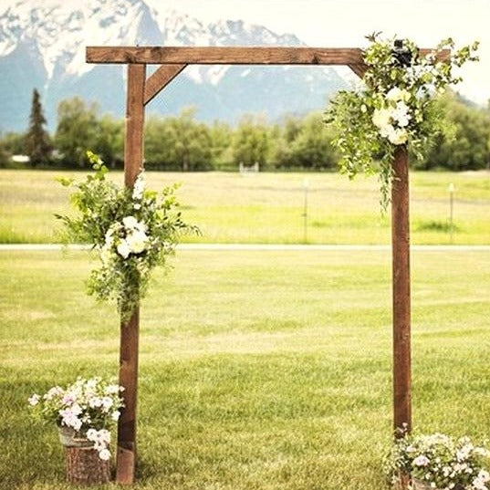 Wood Beam Wedding Arch // PARTY WEDDING EVENT RENTAL KAMLOOPS/KELOWNA