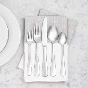 Silver Flatware Place-Setting