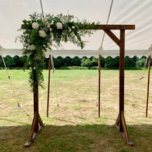Load image into Gallery viewer, Wood Beam Wedding Arch