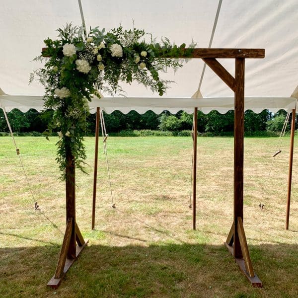 Wood Beam Wedding Arch // PARTY WEDDING EVENT RENTAL KAMLOOPS/KELOWNA