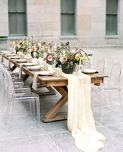Load image into Gallery viewer, 120&quot; Chiffon Table Runner