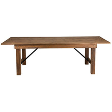 Load image into Gallery viewer, Solid Wood 8&#39; Harvest Farmhouse Tables