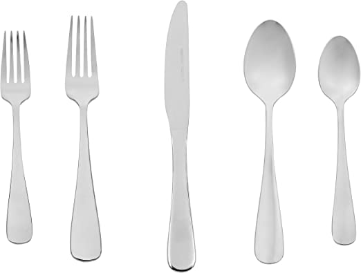 Silver Flatware Place-Setting